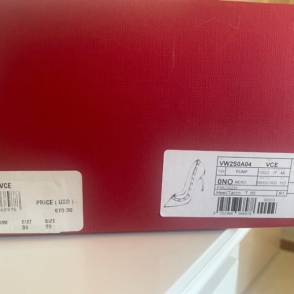 Valentino Garavani Black Studded Heels - Picture 10 of 11